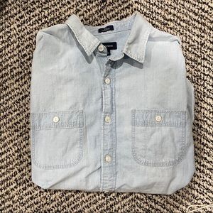 J. Crew Slim Untucked Cotton Shirt